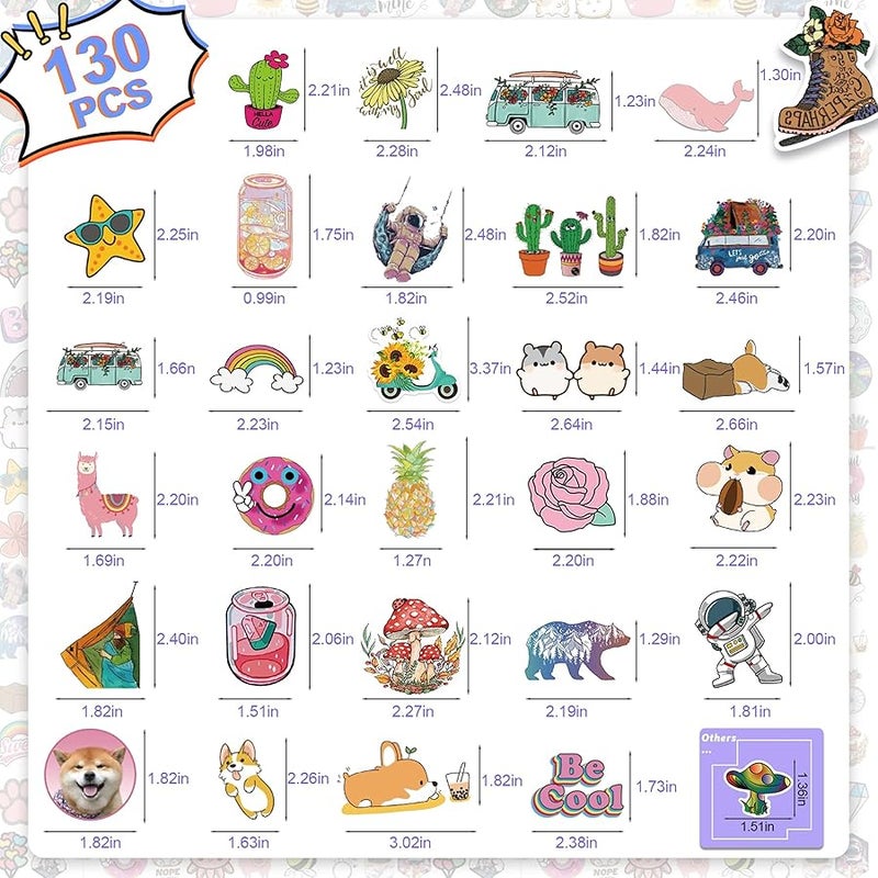 Arme 100 PCS Stickers Pack - Image 2