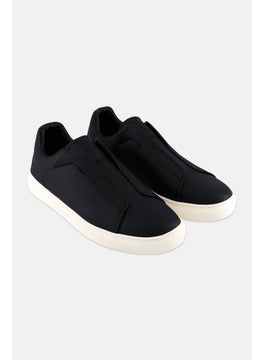 Algspar Men Slip On Casual Shoes, Black  - Image 1