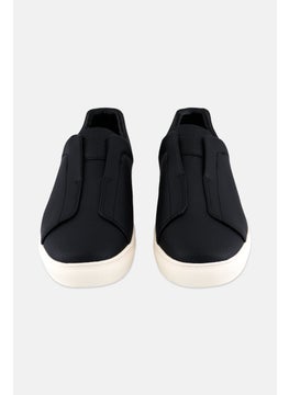 Algspar Men Slip On Casual Shoes, Black  - Image 4
