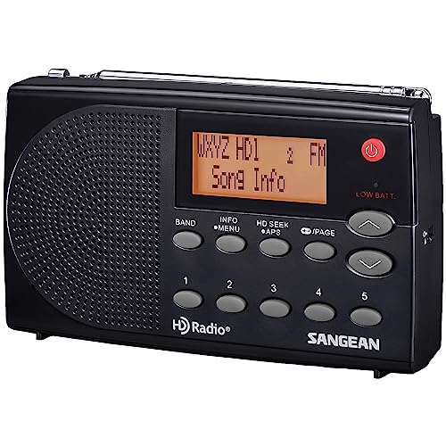 Sangean HDR-14 HD Radio/FM Stereo/AM Portable Radio, - Image 3