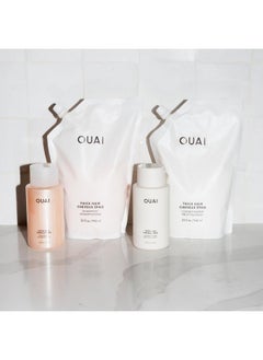 Ouai OUAI Thick Hair Conditioner Refill - Moisturizing Conditioner for Dry, Frizzy Hair - Keratin, Marshmallow Root, Shea Butter and Avocado Oil - Paraben, Phthalate and Sulfate Free Hair Care - 32 oz  - Image 5