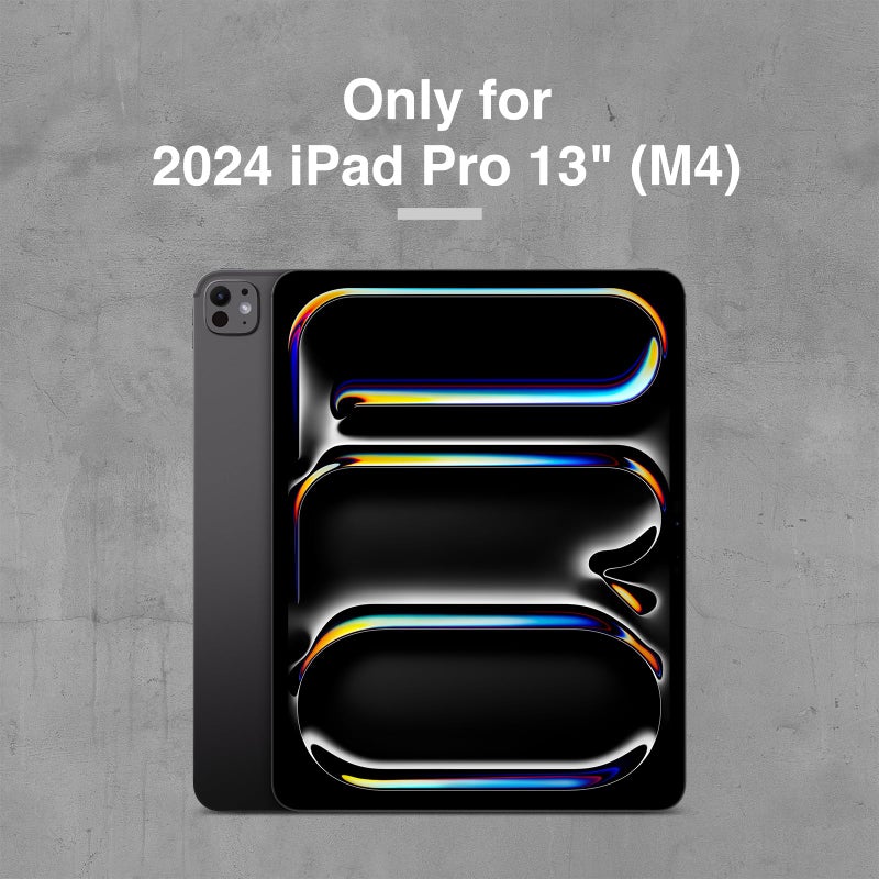 SWITCHEASY CoverBuddy for 2024 iPad Pro 13" M4 - Magic Keyboard Compatible Case for iPad Pro (M4), Enhanced Thickness & Heat Dissipation [Keyboard Not Included] - White (Leather) - Image 2