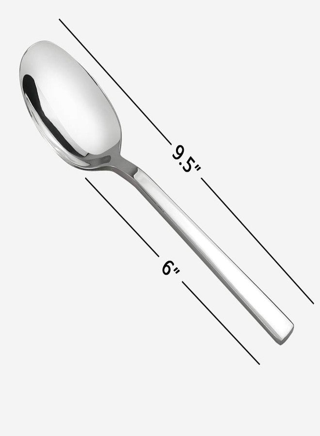 Doryh Stainless Steel Banquet Serving Spoons, Set of 6 - Image 2