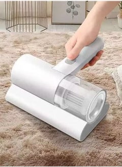Portable Mites Remover Dust Collector Handheld Wireless Vacuum Cleaner Household Home Instrument Mini Sterilizer Rechargeable Brush with Large Suction For Bed Pillows Cloth Sofas and Carpet Acaricide