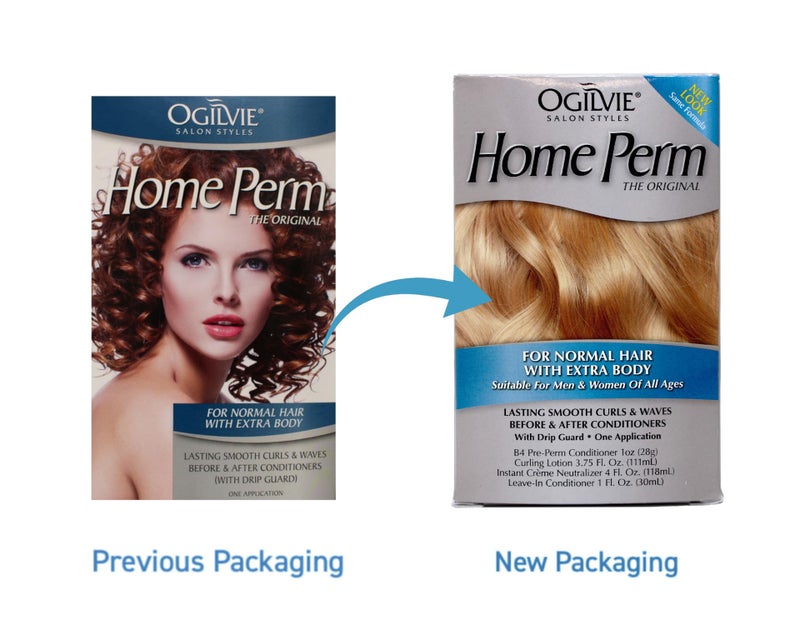 Ogilvie Salon Styles Home Perm The Original - For Color Treated, Normal Hair - 1 Application - Image 5