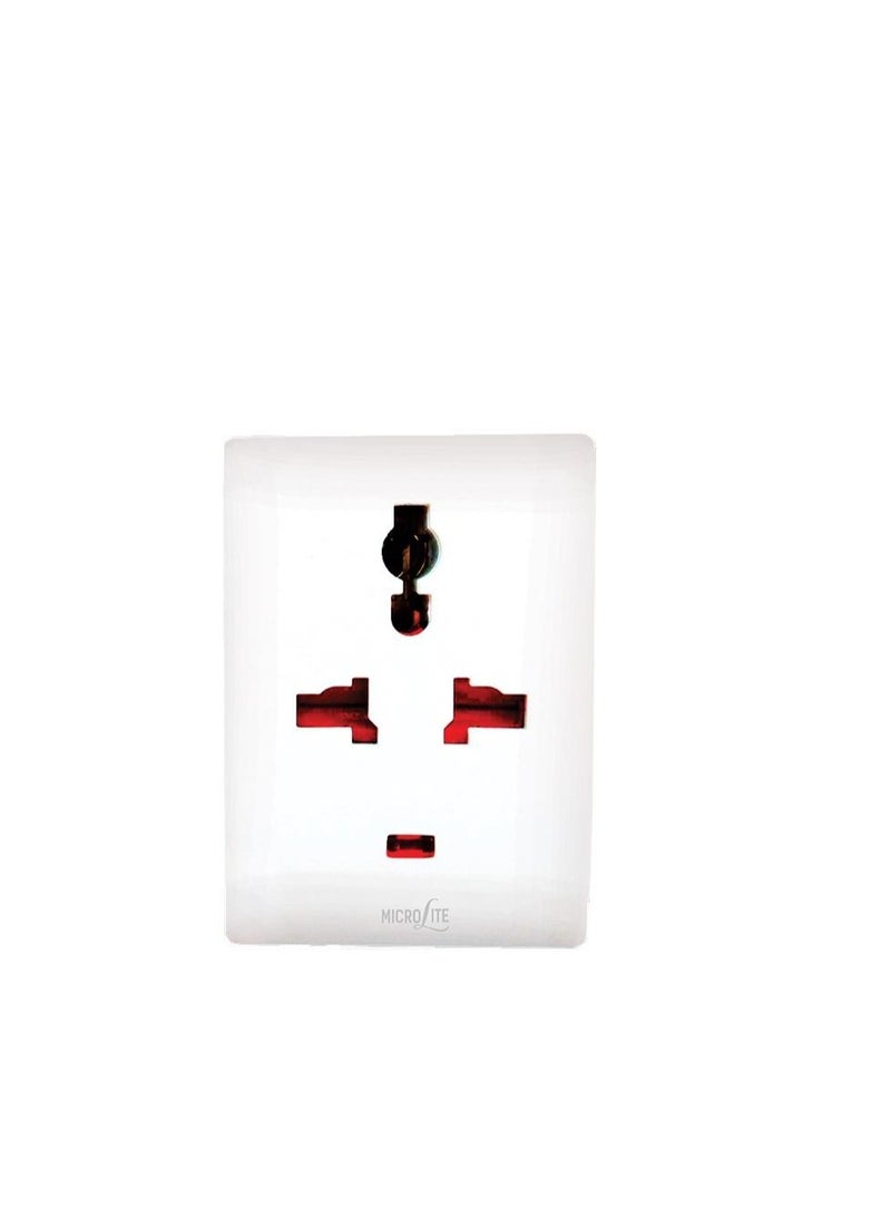 Microlite 13A 3Way Universal Adaptor 