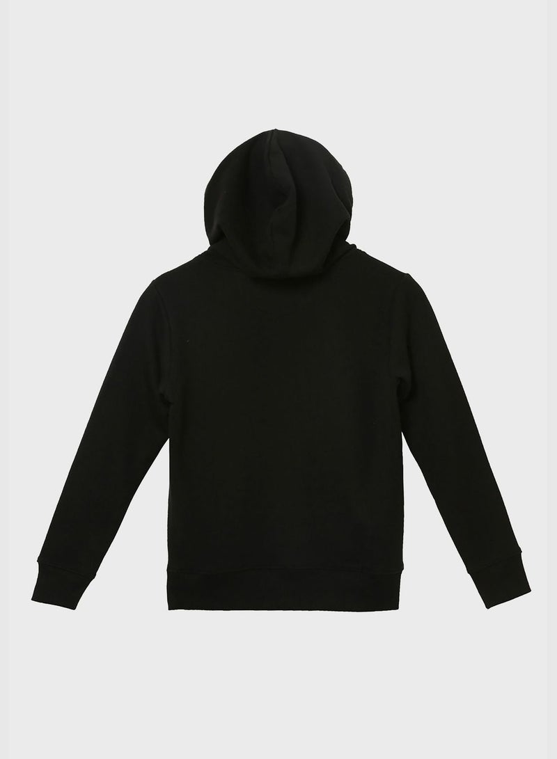 Instafab Front Pocket Printed Hoodie  - Image 2