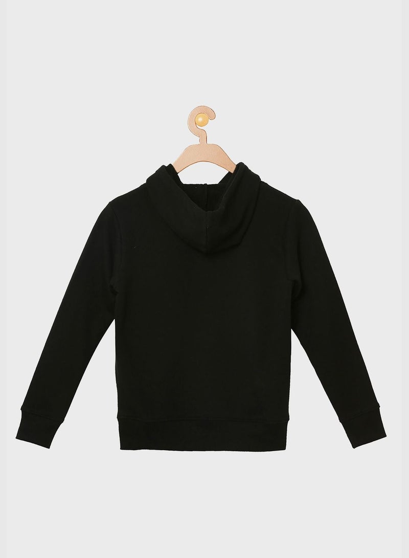 Instafab Front Pocket Printed Hoodie  - Image 4