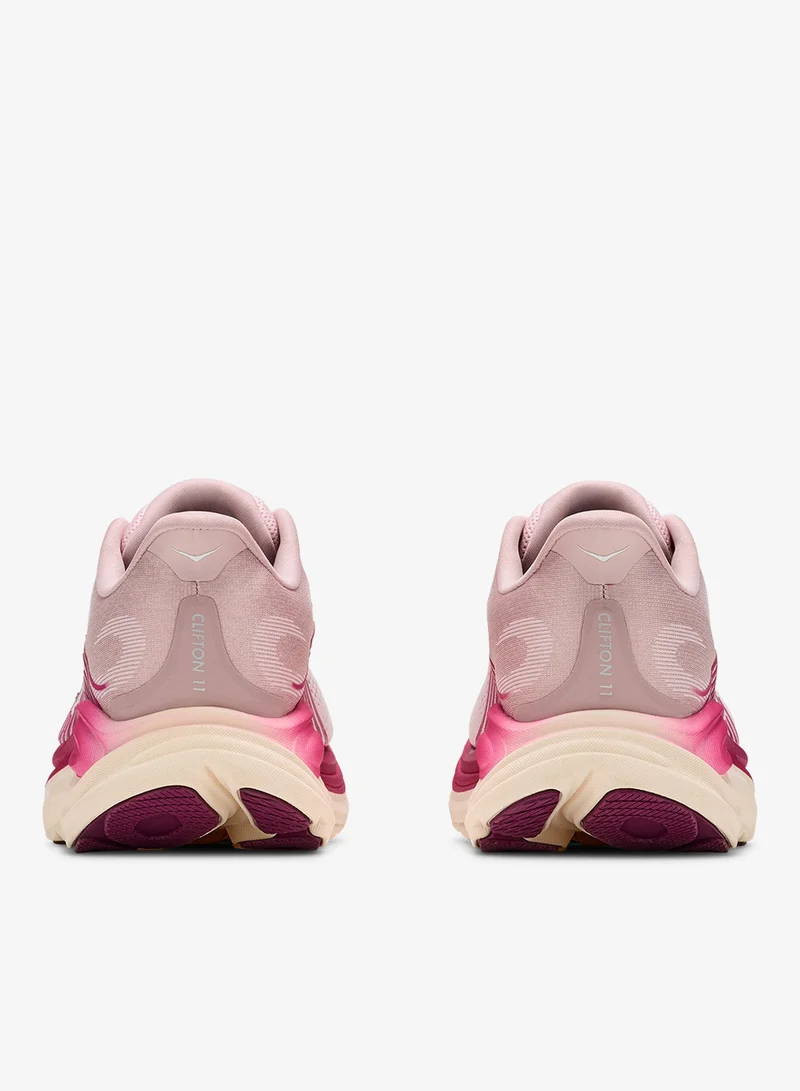 Hoka PINK OPAL / ALABASTER Clifton 11 for Women | Best Price UAE