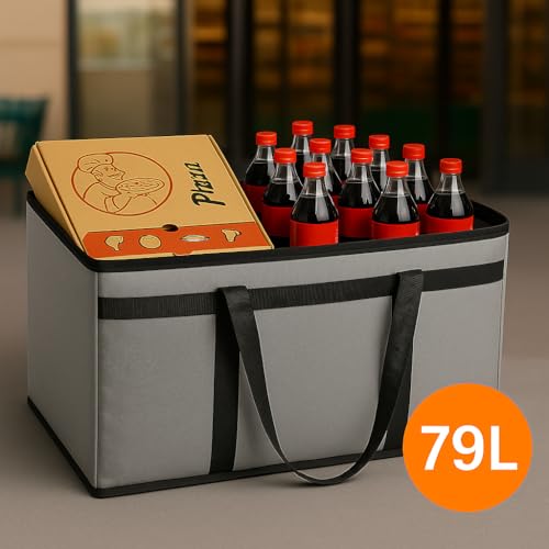 musbus حقيبة تقديم معزولة موسبوس 22x14x13 جداً حرارية XXXL لحفظ الطعام - Image 3