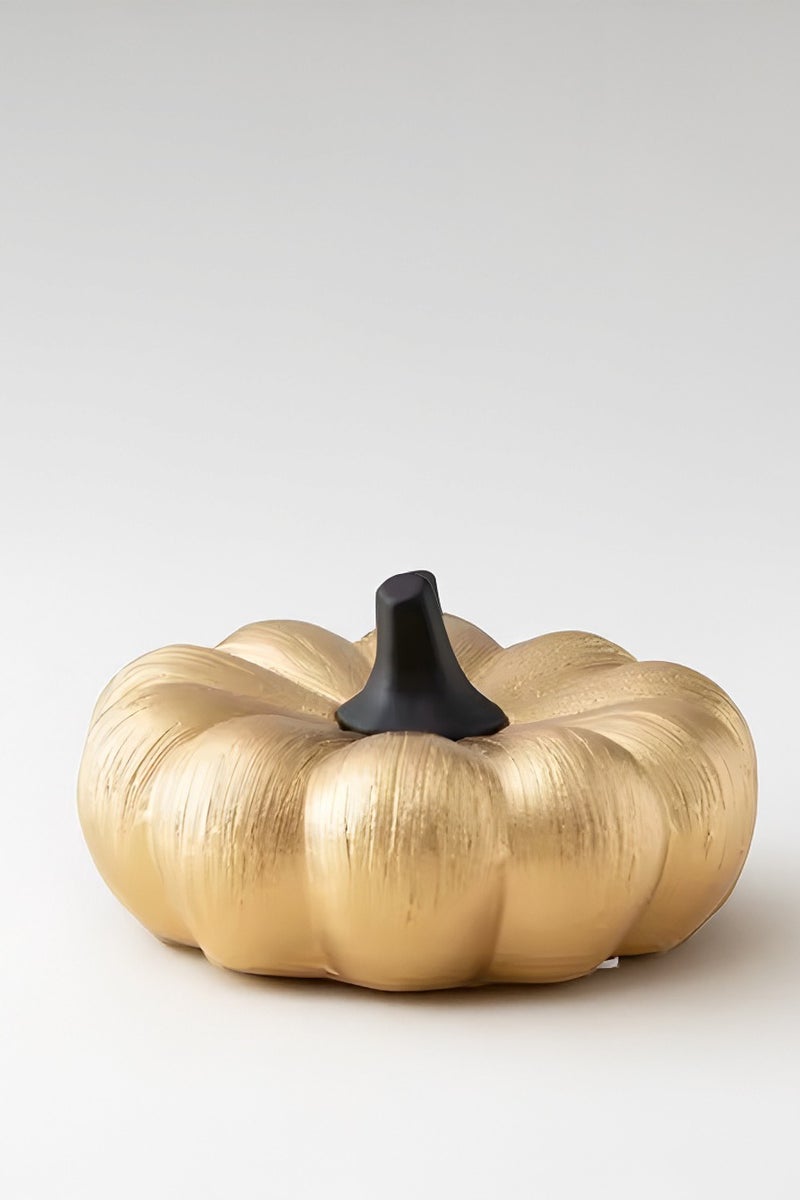 My Pumpkin Pumpkin Ceramic Decorative Art Sculpture Living Room Display Statue Model Home Decor Gold - Image 5