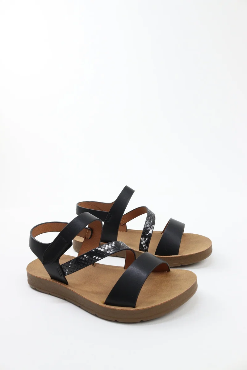 Viny Viny Girls' Comfort Ankle Strap Sandals