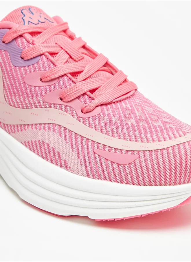 كابا Women's Textured Lace-Up Sports Shoes