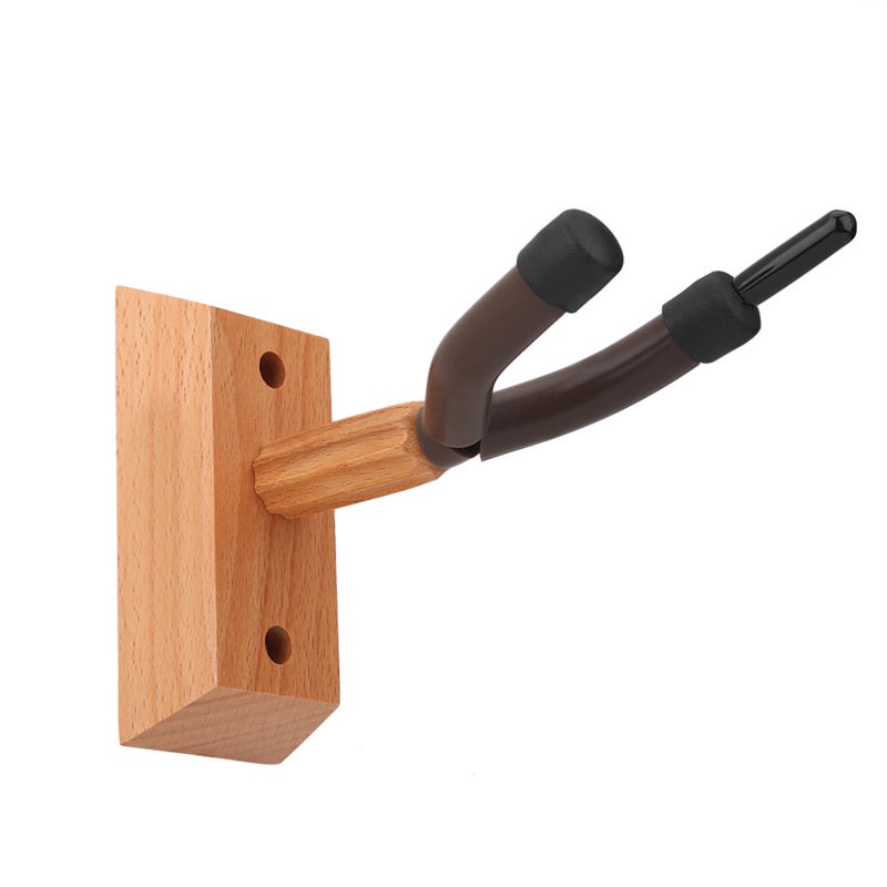 Flanger Violin Wall Hanger with Wooden Base - Sturdy Stainless Steel Hook Silicone Covered for Scratch Protection - Violin Holder for Home Studio Display - Image 5