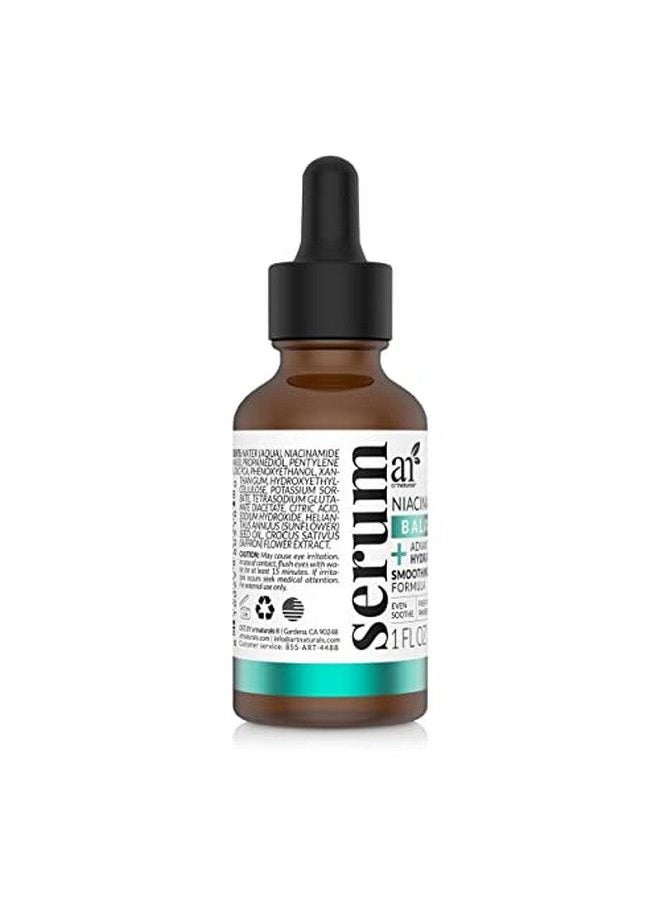 artnaturals Niacinamide Face Serum Advanced Serum With Hyaluronic Acid Vitamin B3 Saffron And Sunflower Oil Pore Reducer 1 Oz  - Image 3