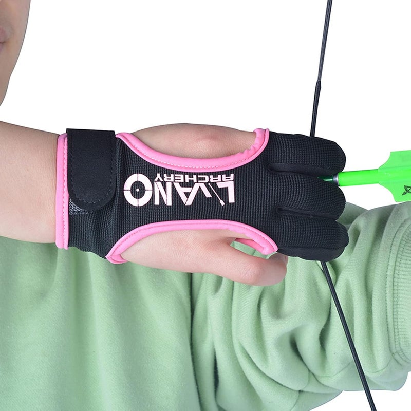 كلاراكو ملحقات واقيات الأصابع - قوس جلدي منحني ومركب - واقي ثلاثي الأصابع للرجال والنساء والأطفال - Image 2