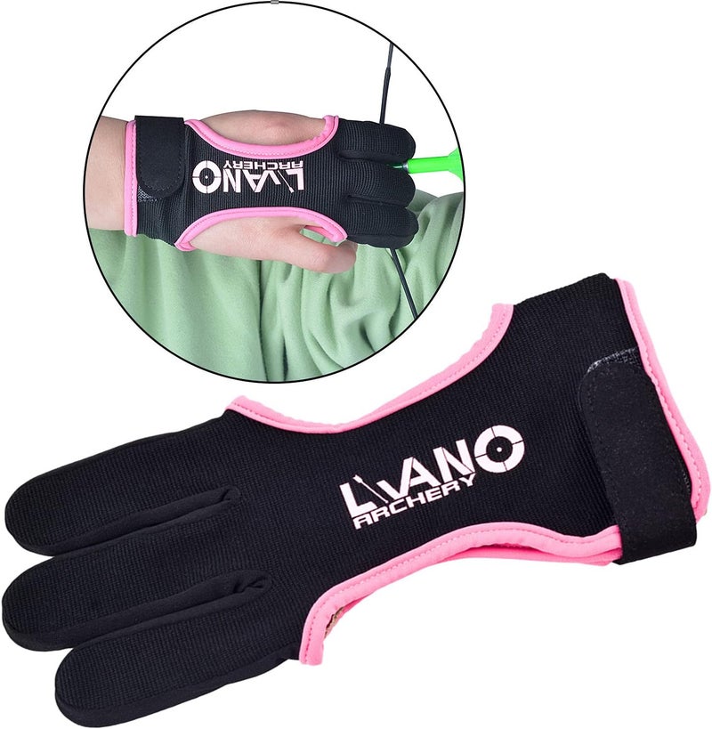 كلاراكو ملحقات واقيات الأصابع - قوس جلدي منحني ومركب - واقي ثلاثي الأصابع للرجال والنساء والأطفال - Image 4