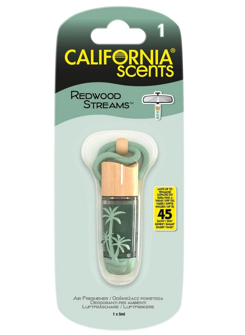 California Scents Car Air Freshener Redwood Streams 