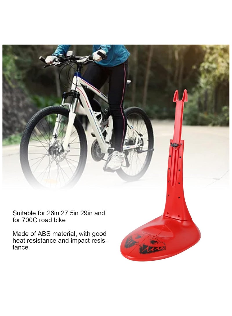 Generic Bike Floor Rear Side Parking Rack Decorative Lovely Look Road Bike Parking Stand No Scratches Impact Resistance Height Adjustment Robust for 700C  - Image 3