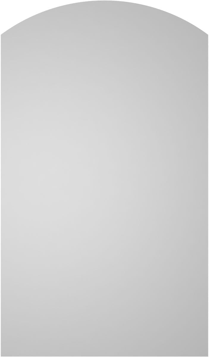 Ekena Millwork 14"W x 24"H Arch Top Surface Mount PVC Gable Vent: Non-Functional, w/ 3-1/2"W x 1"P Standard Frame - Image 2