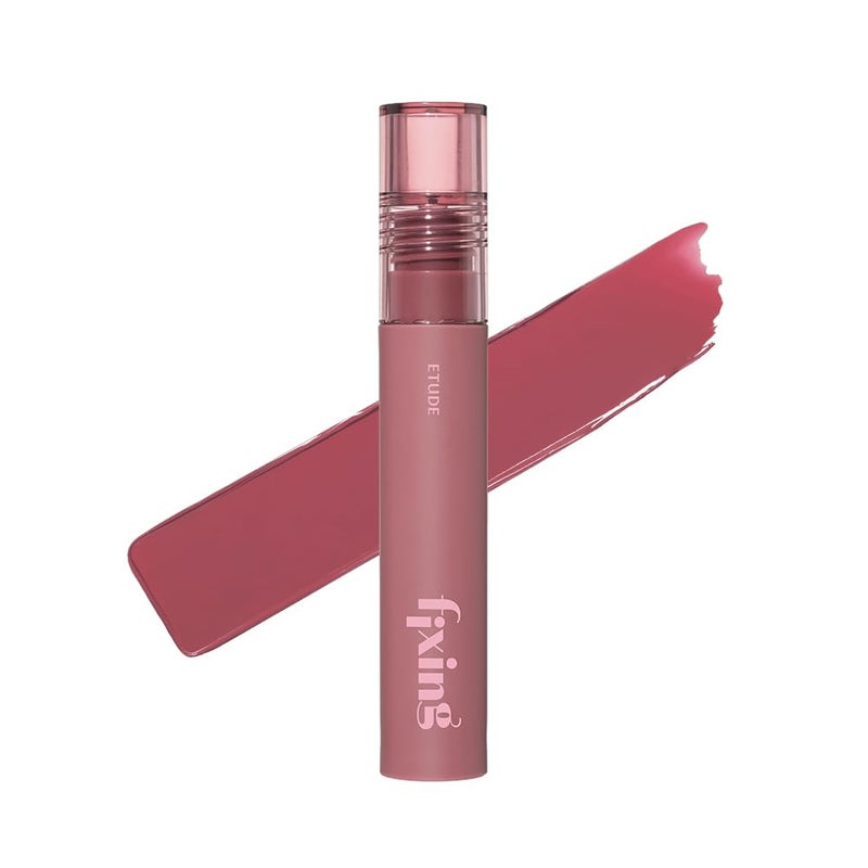 ETUDE Fixing Tint 15 Woody Pink 4g Long Lasting High Pigmented Liquid Lipstick Waterproof Lightweight Matte Finish Lip Stain Full Coverage Korean Makeup Kbeauty - Image 2