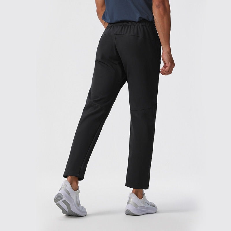Ou Ke Men's Outdoor Hiking Trousers Autumn Winter Thick Casual Pants Windproof Waterproof Trekking Running Trousers - Image 4