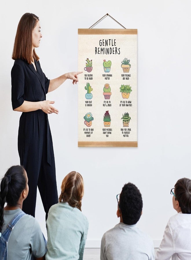 ZTGDA Therapy Office Decor Poster, Mental Health Therapy Office Decor, Things to Remember for School Counselor Therapy Counseling Poster Anxiety Relief Social Psychology(Gentle reminders) - Image 4
