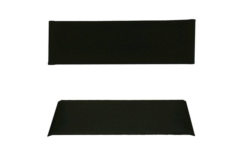 Yu Shan كرسي مدير منزلي غير رسمي بغطاء قماش أسود