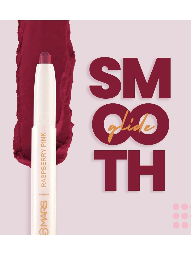 مارس قلم تلوين الشفاه بوبينز طويل الأمد قابل للسحب من مارس، 1.3 جم 06 BLUSHING NUDE - Image 2