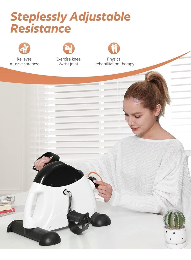 SportQ️ Mini Pedal Exerciser with LCD Display – Arm & Leg Exerciser, Burning Calories, Portable & Storeable, Ideal for Home & Office - Image 2