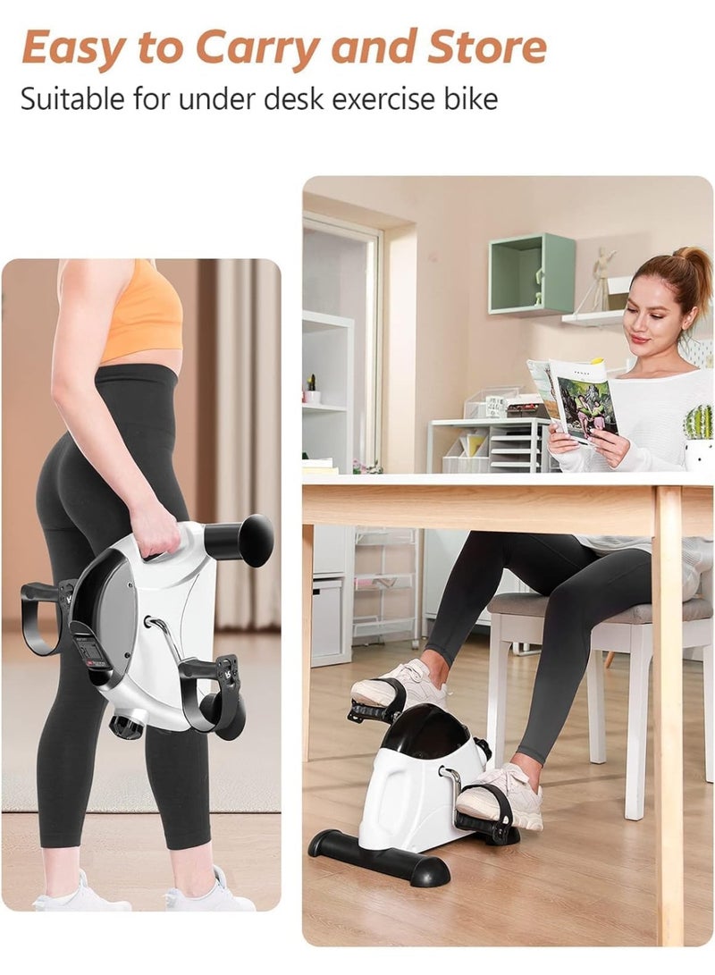 SportQ️ Mini Pedal Exerciser with LCD Display – Arm & Leg Exerciser, Burning Calories, Portable & Storeable, Ideal for Home & Office - Image 3