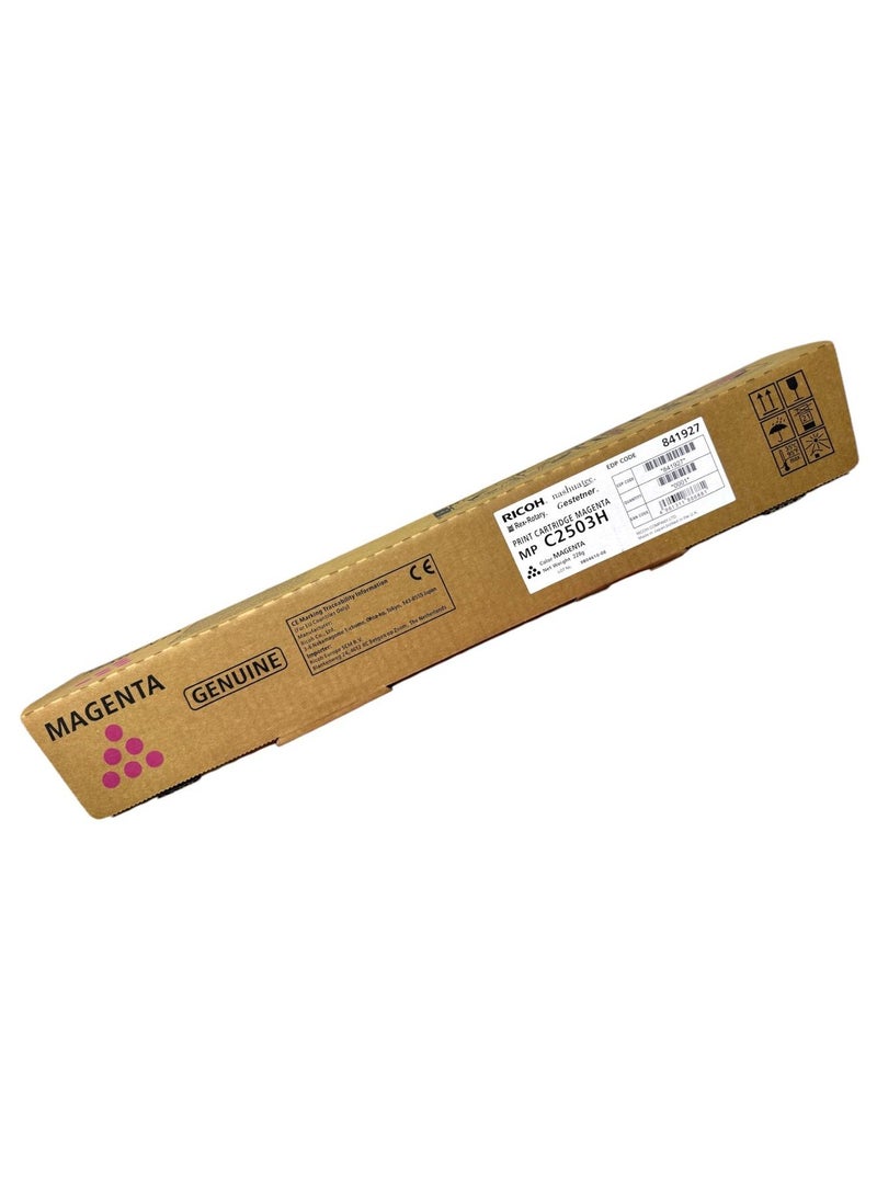 RICOH Toner MPC2503 Magenta 9,500 Pages yield / MPC2003/MPC2004/MPC2011/MPC2503/MPC2504