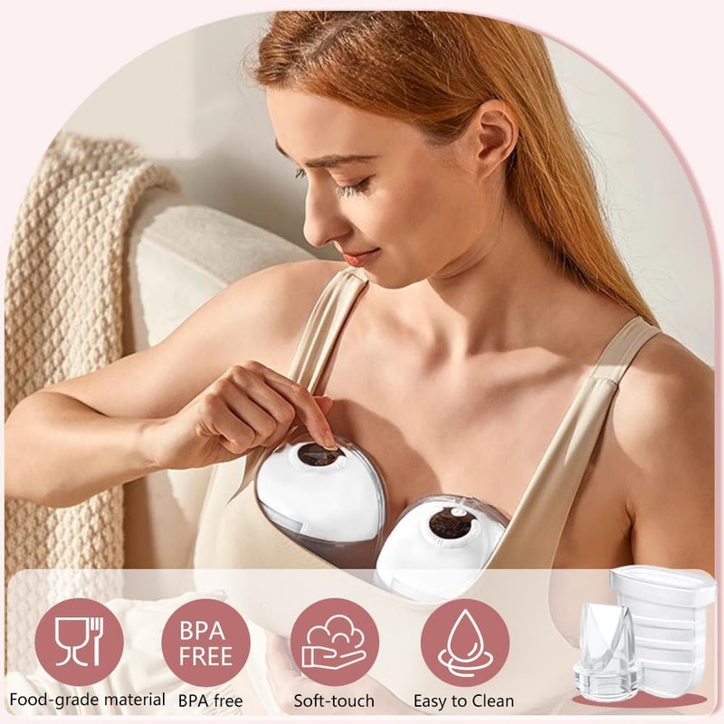 IVARONAL 12 قطعة صمامات دك بيل من السيليكون متوافقة مع مضخات الثدي eufy S1 Pro S1 E10 Lansinoh Discreet Duo NCVI NICEGREEN Nuliie Zooawa S32 استبدال أجزاء مضخة S32 لمضخة Lansinoh - Image 4