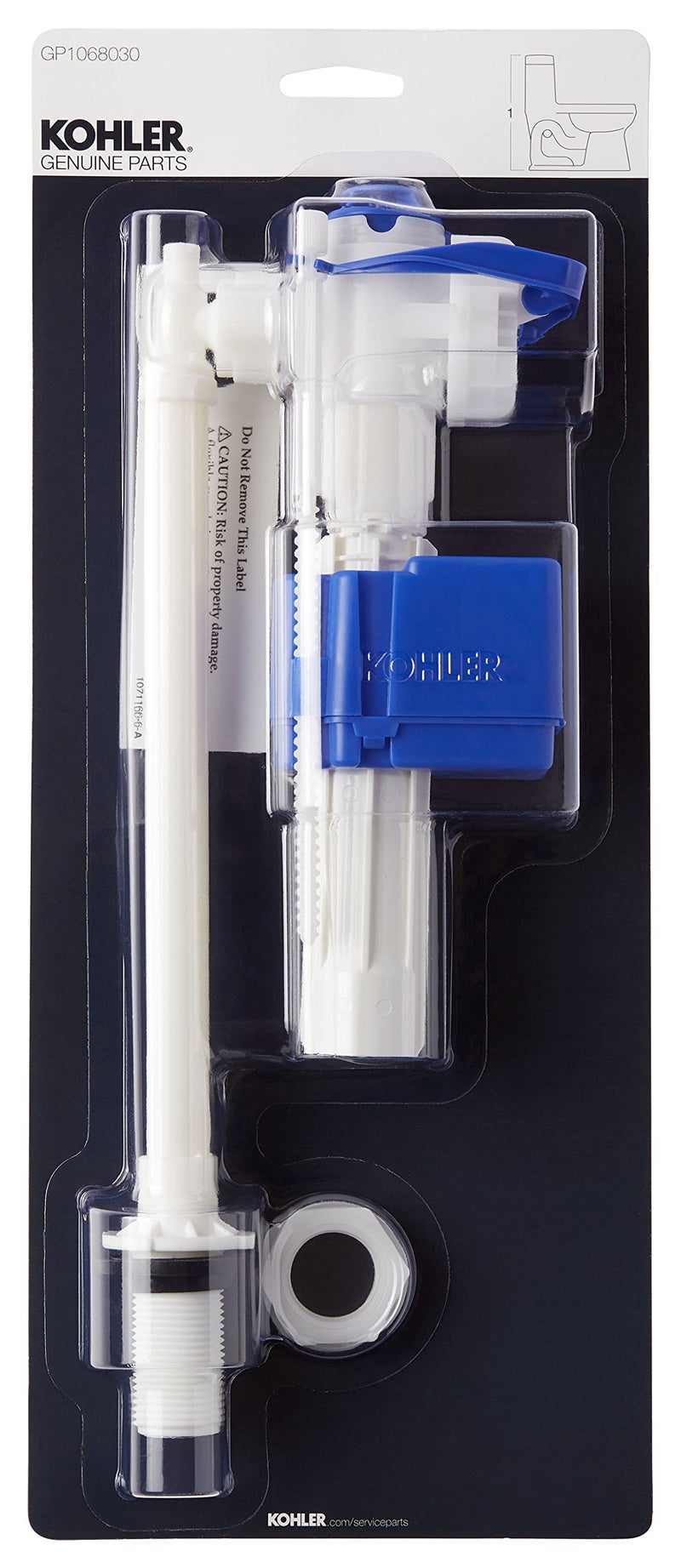 KOHLER GENUINE PART GP1068030 FILL VALVE FOR ONE-PIECE TOILETS - Image 3