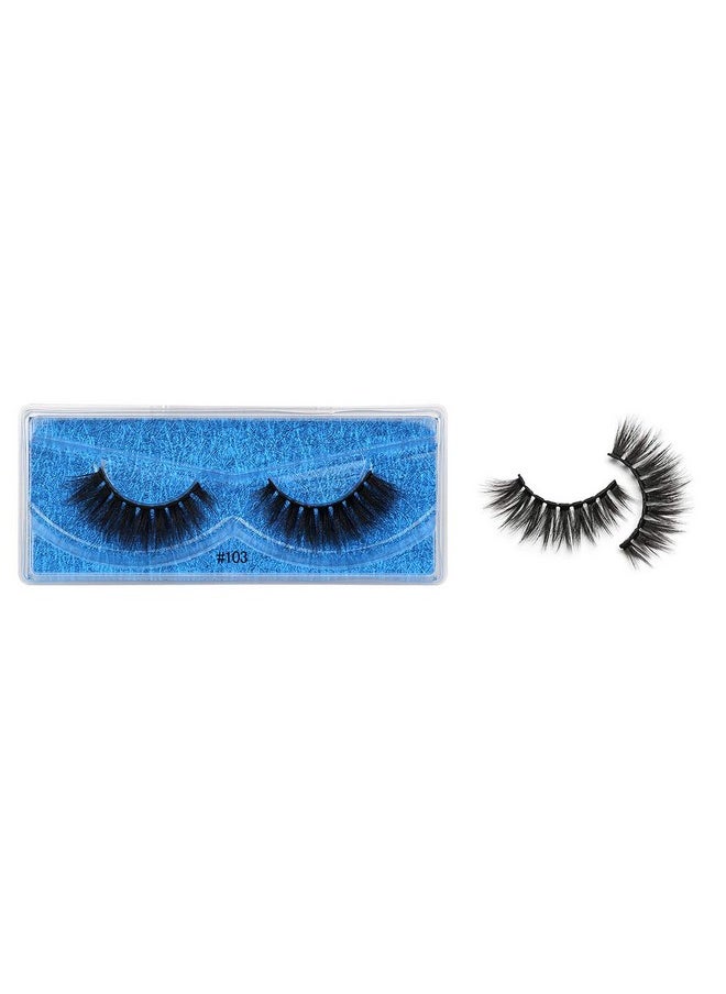 Vayator 10 Pairs Wholesale Fake Eyelashes Mink Eyelashes Mink Lashes Natural Dramatic Volume Eyelashes Extension False Eyelashes ( 103)  - Image 4