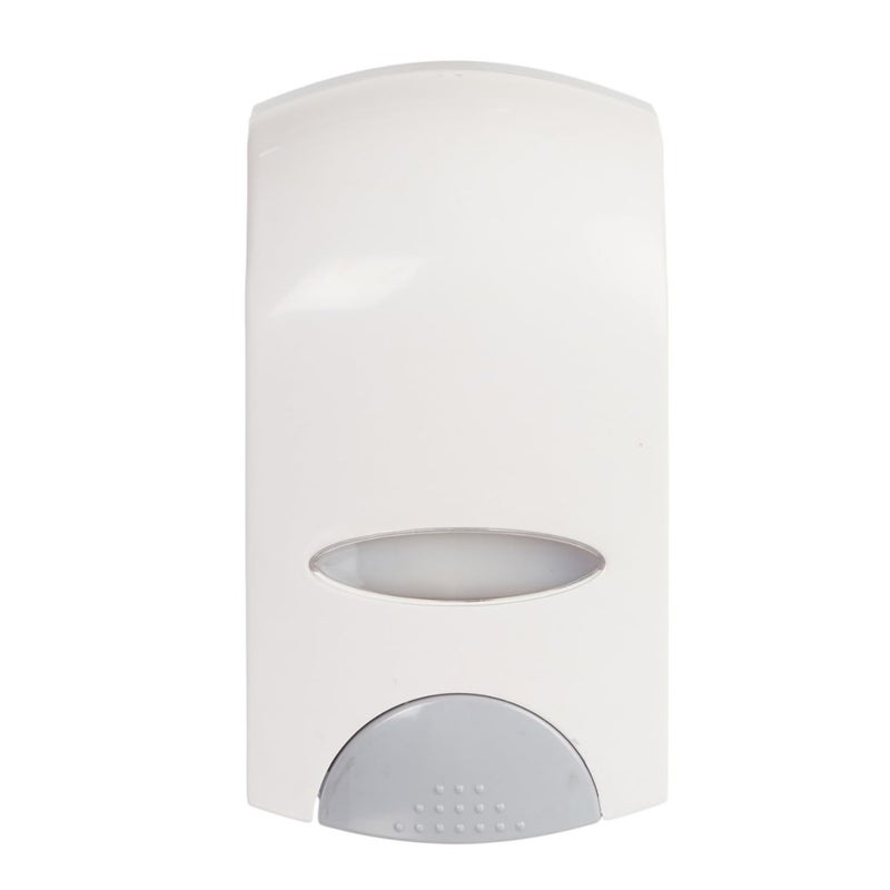 M.J. Jewellers Wall-Mounted Manual Soap Dispenser – Single Head Bathroom Liquid Soap & Lotion Dispenser Bottle – Durable Lotion Pump Bottle for Kitchens, Offices, and Hotels - Image 1