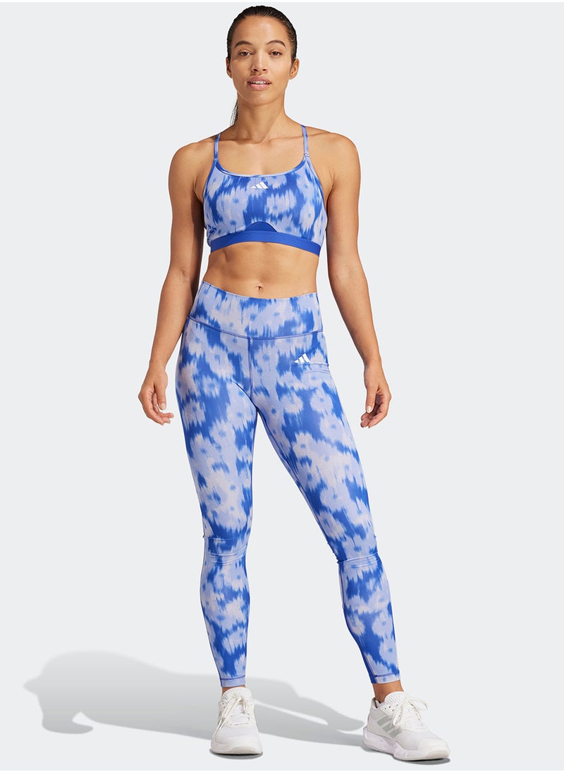 Adidas Essentail Aop Flower Tie Dye Leggings  - Image 1