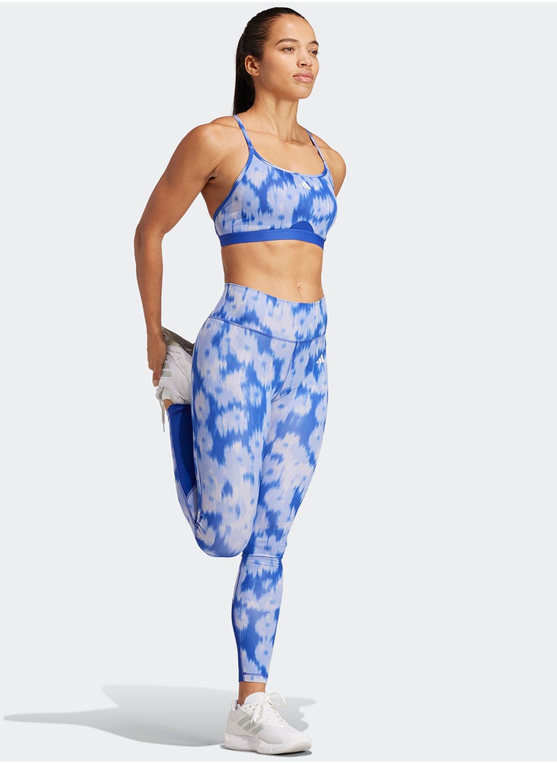 Adidas Essentail Aop Flower Tie Dye Leggings  - Image 4
