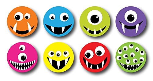 Nourish Funny Monster Fridge Magnets
