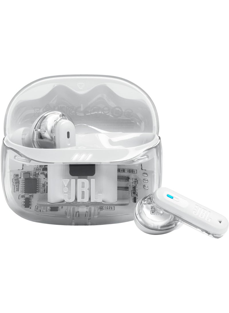 JBL Tune Beam 2 True Wireless Noise Cancelling Earbuds, JBLTBEAM2GWHT White - Image 1