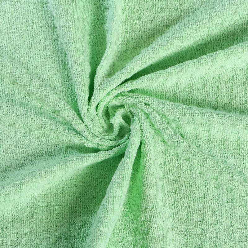 Outlay Home Towels for Bath, 100% Cotton, Highly Absorbent, Bathroom Towels, Super Soft, 1 Piece Bath Towel (70 * 140 CM) Soft Comfort, 500 GSM- Green - Image 3