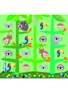 Avenir Avenir 3-in-1 Play Jungle Colouring Activity Book (Hardcover)  - Image 3