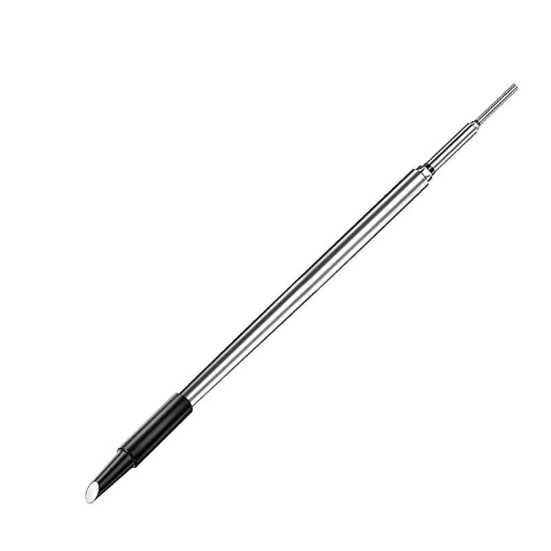 USB Soldering Iron Kit: Silver 800 mAh Rechargeable Fast Warming 3-Gear Temperature Adjustment - Portable Premium Metal Housing USB Soldering Iron Set for Hobbyists, Electronic Repairs & On-the-Go Use - Image 1