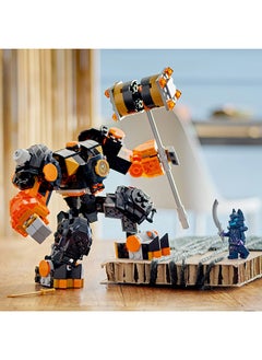 LEGO Ninjago Cole’S Elemental Earth Mech, Customisable Lego Action Figure Battle Toy With Cole Minifigure, Ninja Gift For Boys And Girls Aged 7 Years Old And Over (750 Pieces) 71806  - Image 5