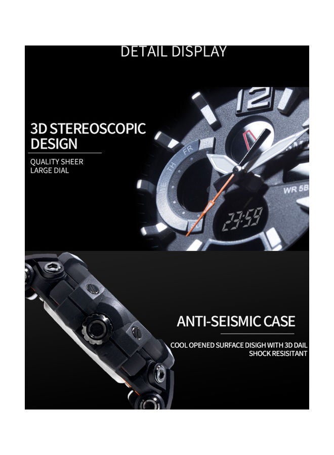 NIBEMINENT Men's Fashionable Multifunctional Sport Watch 1702 - Image 4