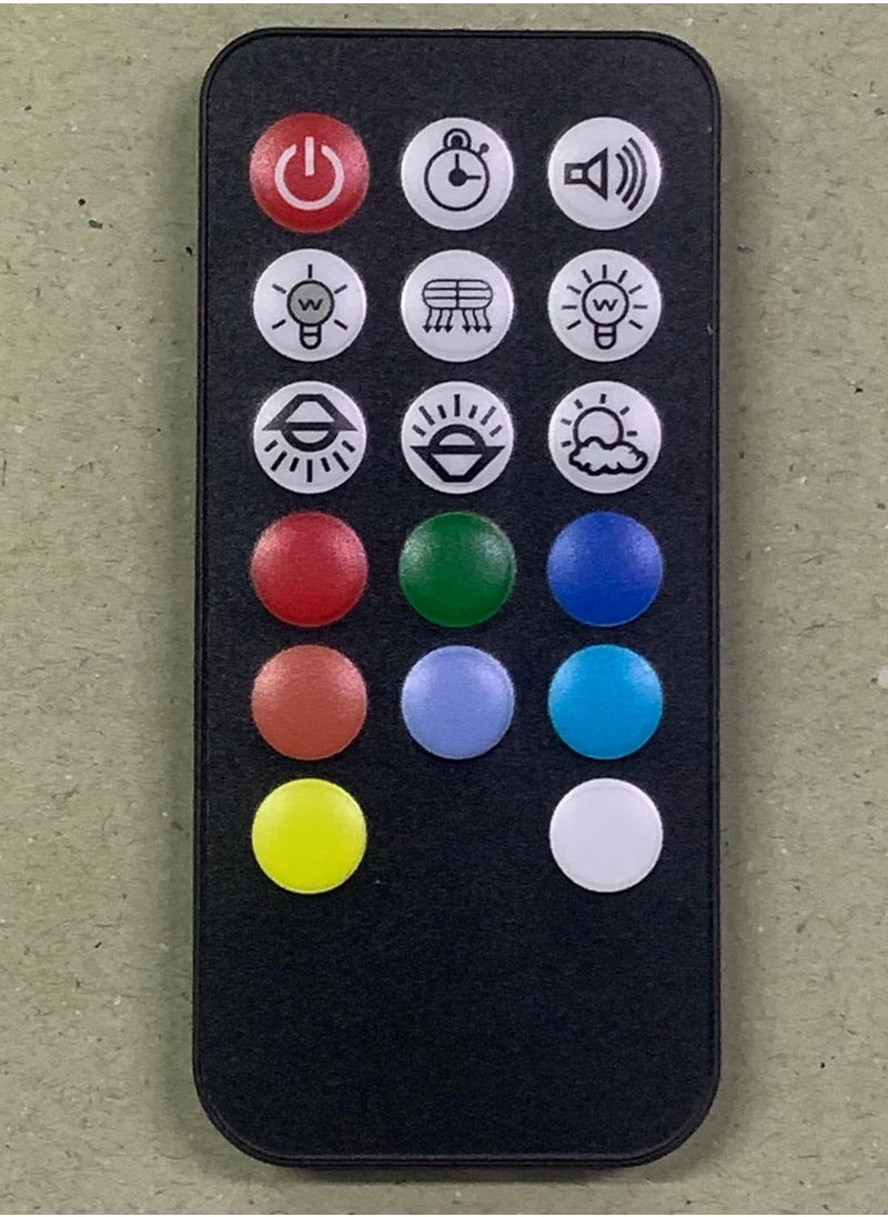 Generic - Electric Fireplaces with 7 Colors and Heater Decorative Electrical Fireplace, Remote Control with Timer and Room Temperature Display (157cm) - Image 1
