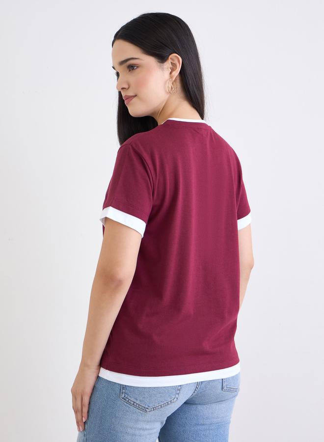 ستايلي تيشيرت رينجر بقصة عادية - Image 4