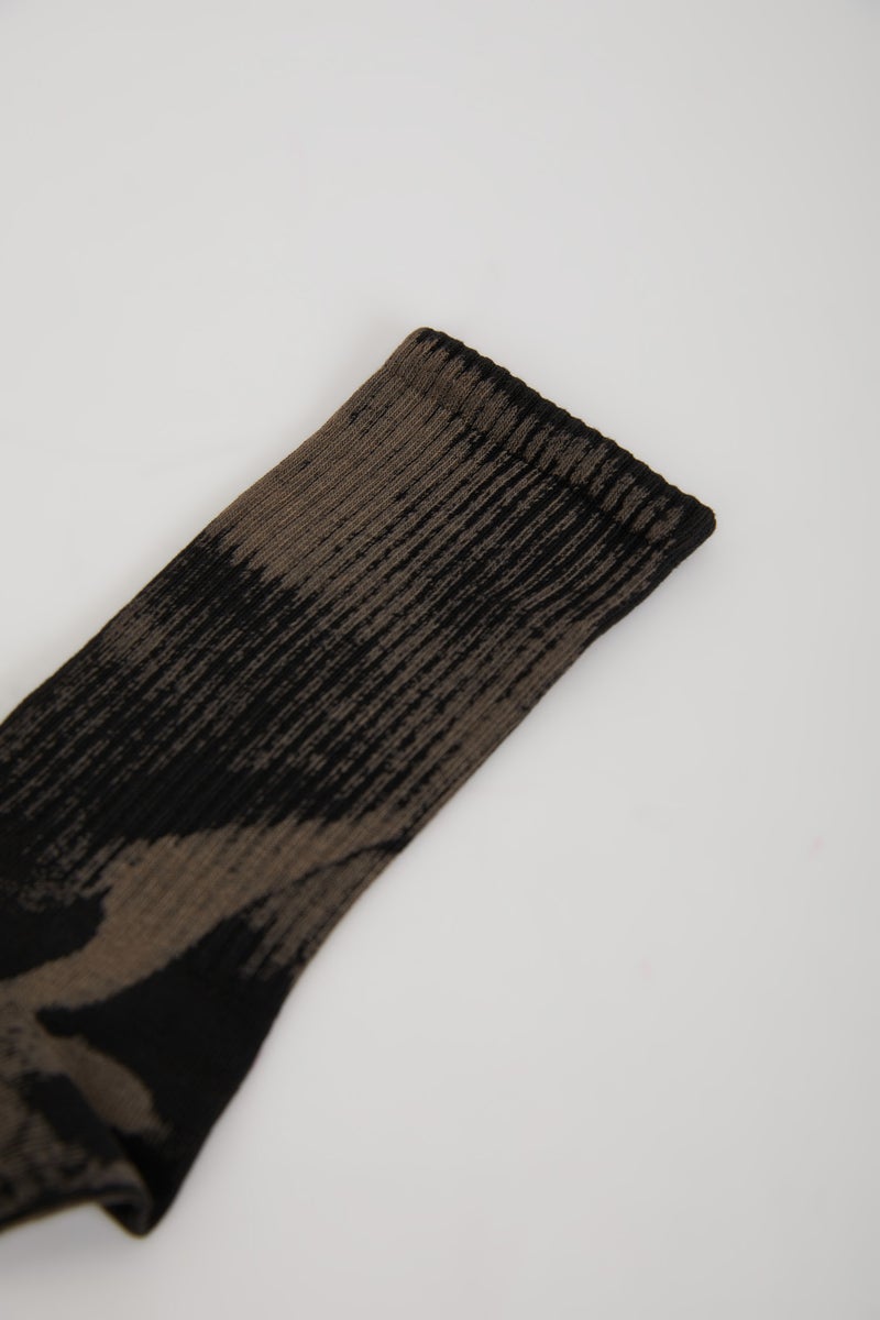 DeFacto Man Man Batik Dyed Combed Cotton Long Tennis Socks - Image 3
