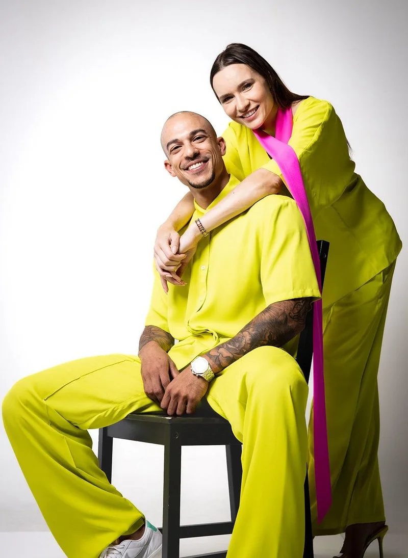 Janara Jones  Yellow Crepe Sahara Trousers for Women | Best Price UAE