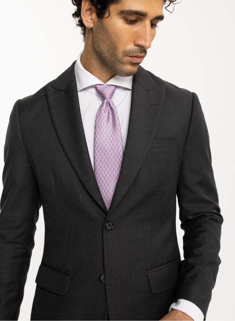 Elliot Martin Elliot Martin tie 100% Silk Twill neck ties Premium Men's Tie (Light Purple)  - Image 5